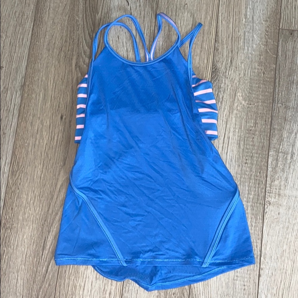 ivivva by lululemon tank with built in sport bra